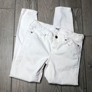PAIGE White Verdugo Ankle Skinny Jeans size 28